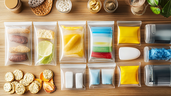 7 Utilidades de um Saco Ziplock para Viagem