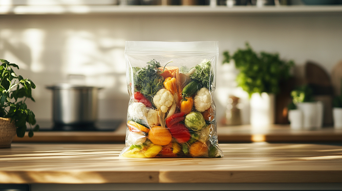 Saco Ziplock Grande: Praticidade e Organização