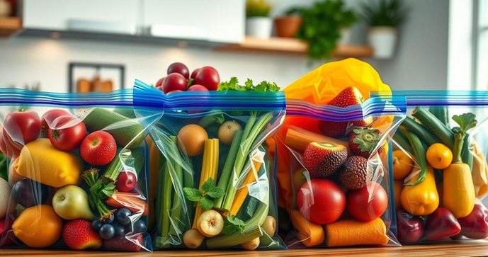 Saquinho ziplock: a solução prática para organizar e conservar alimentos