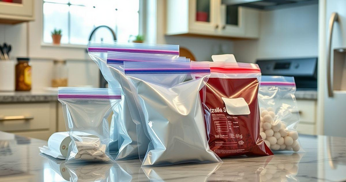 Como Escolher saquinhos plásticos com fecho ziplock para Organizar sua Vida