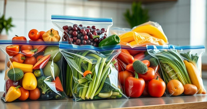Saco com fecho ziplock: praticidade e organização para o dia a dia
