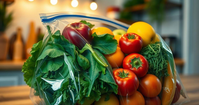 Saco zip para alimentos: a solução prática para conservar seus alimentos frescos