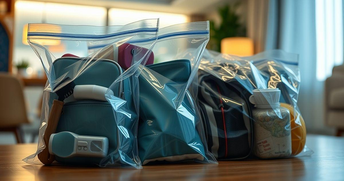 Saco Ziplock para Viagem: A Solução Prática para Organizar sua Mala