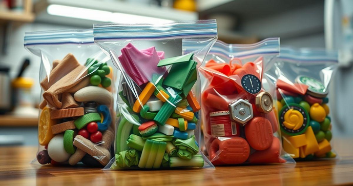 Saquinho Ziplock Pequeno é a Solução Prática para Organizar Seu Dia a Dia