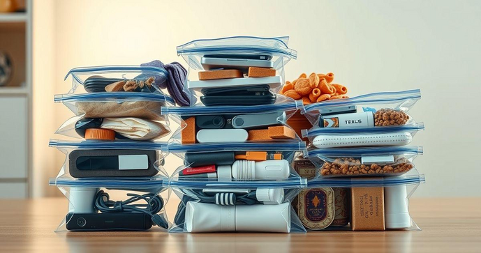 Saco plástico com fecho zip: praticidade e armazenamento eficiente