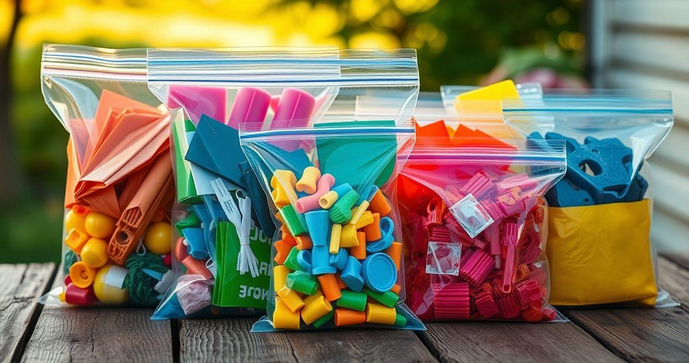 Saco plástico zip zap é a solução prática e versátil para organização