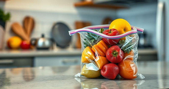 Saco zip para alimentos é a solução ideal para conservar frescor e sabor dos seus alimentos
