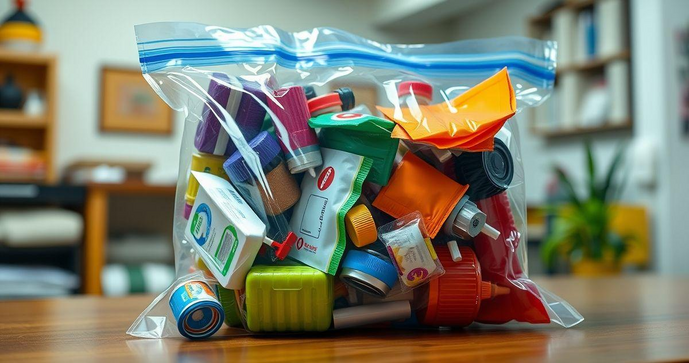 Saco Ziplock Grande é a Solução Prática para Armazenamento e Organização
