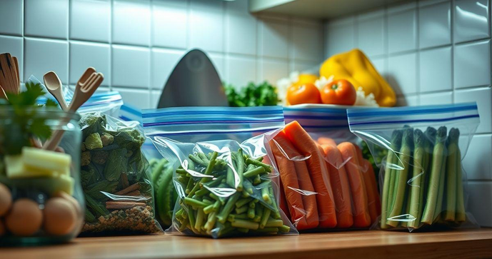 Saquinho de Ziplock: Descubra Como Organizar e Proteger Seus Alimentos com Praticidade